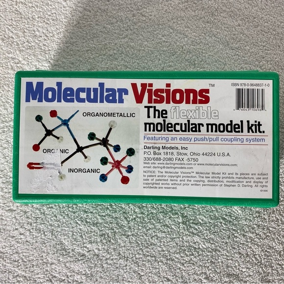 Vintage Molecular Visions The Flexible Molecular Model Kit - Picture 1 of 15